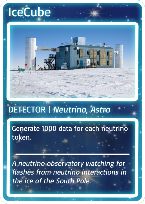 The card for the IceCube Detector