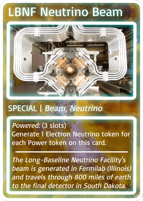 The card for the LBNF Neutrino Beam