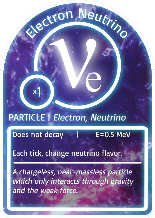 The electron neutrino token