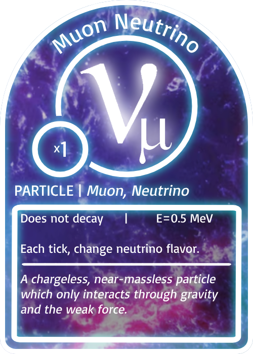 The muon neutrino token