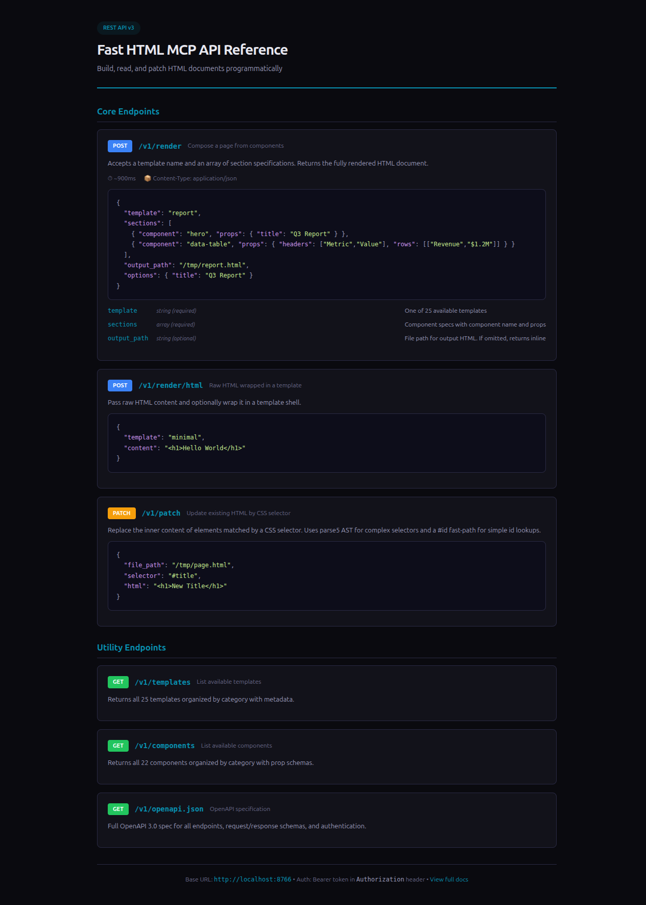 API Docs