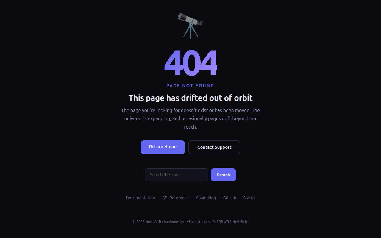 Error Page