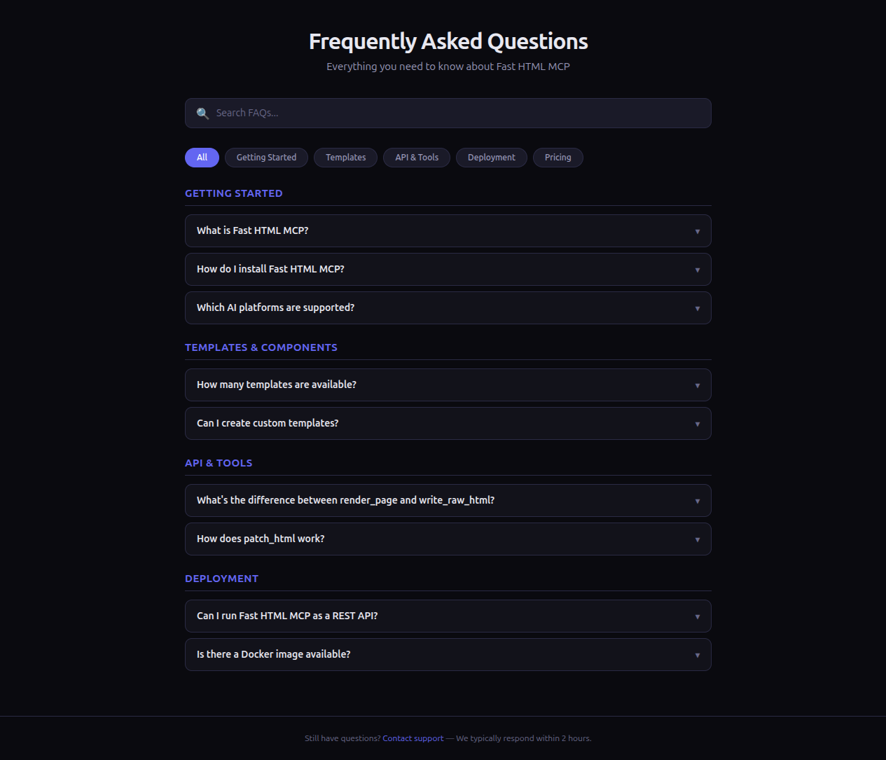 FAQ