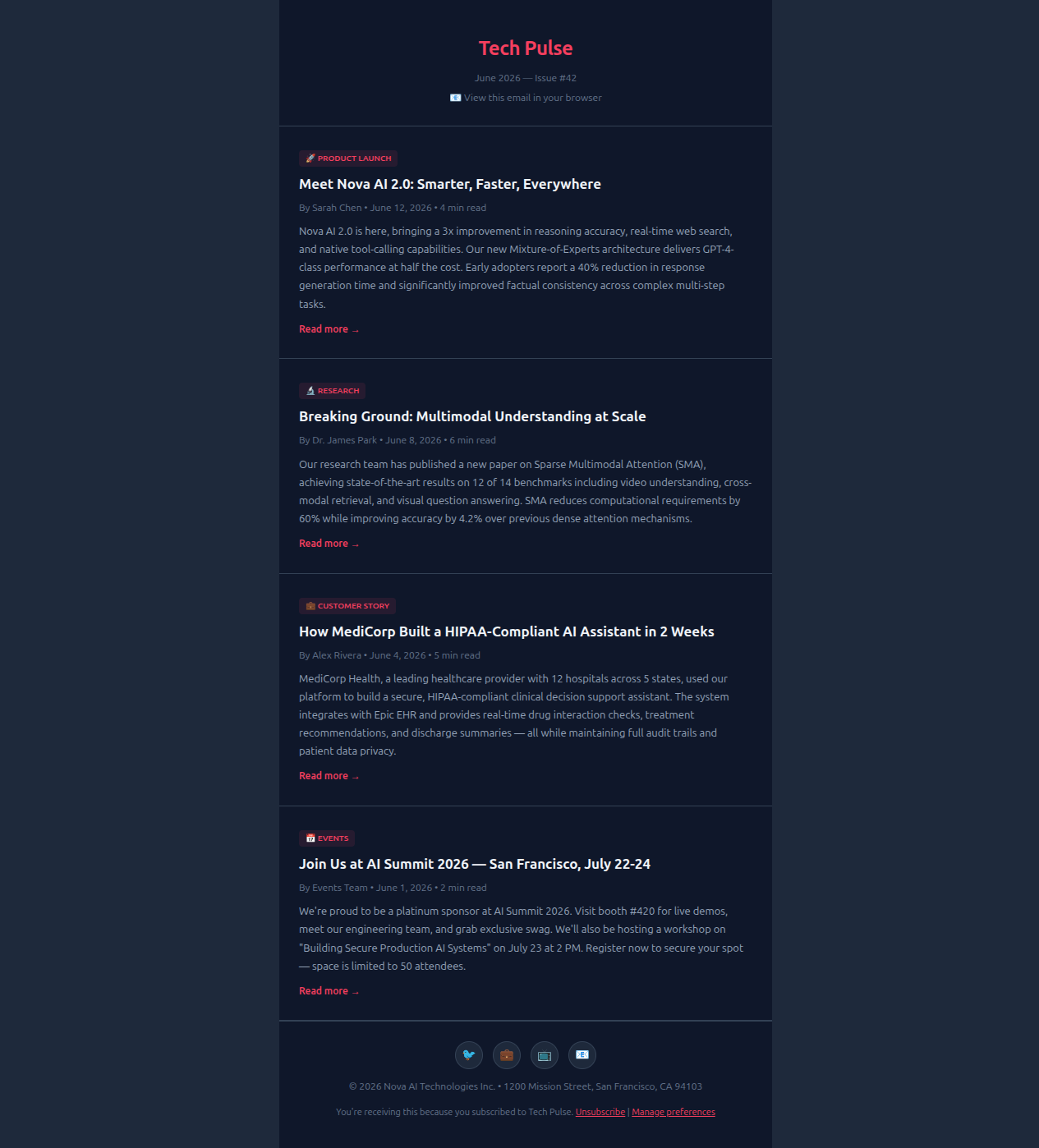 Newsletter