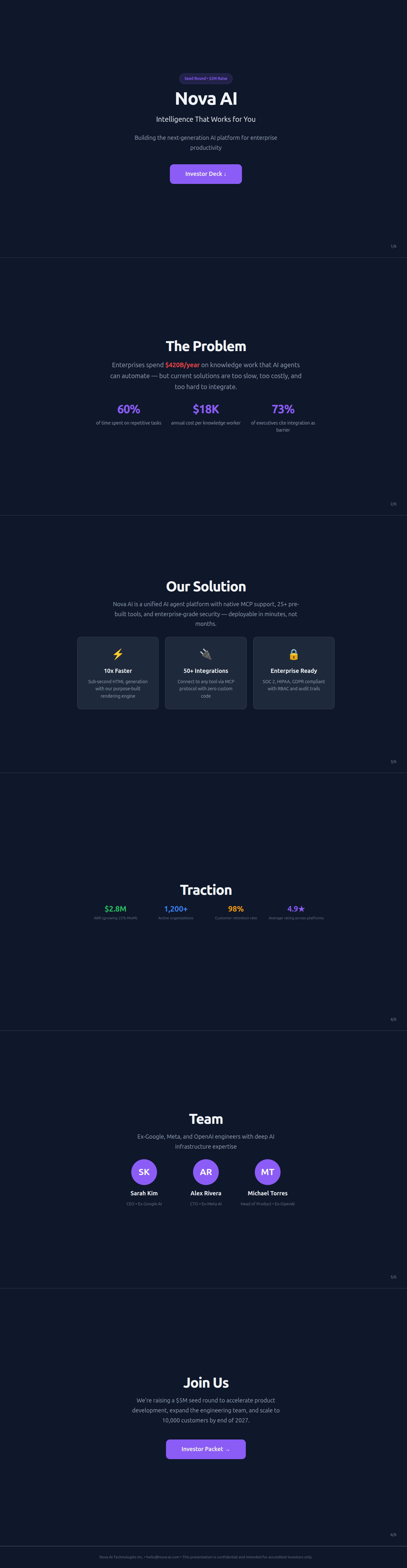 Pitch Deck