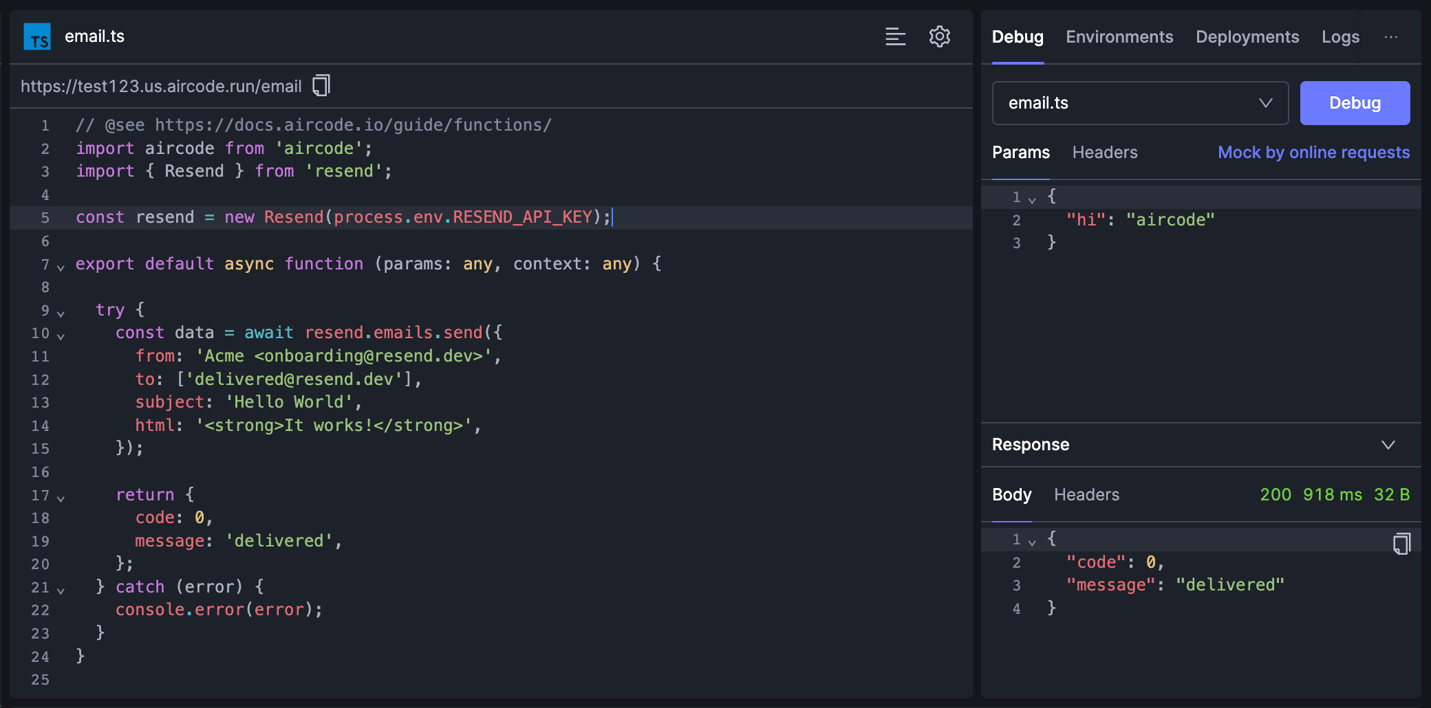 code screenshot