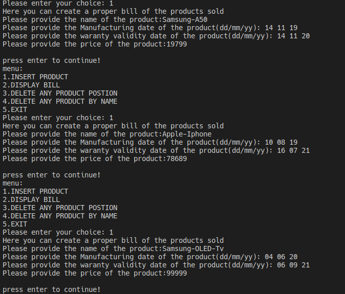 dynamic-invoice-generator-using-datastructure