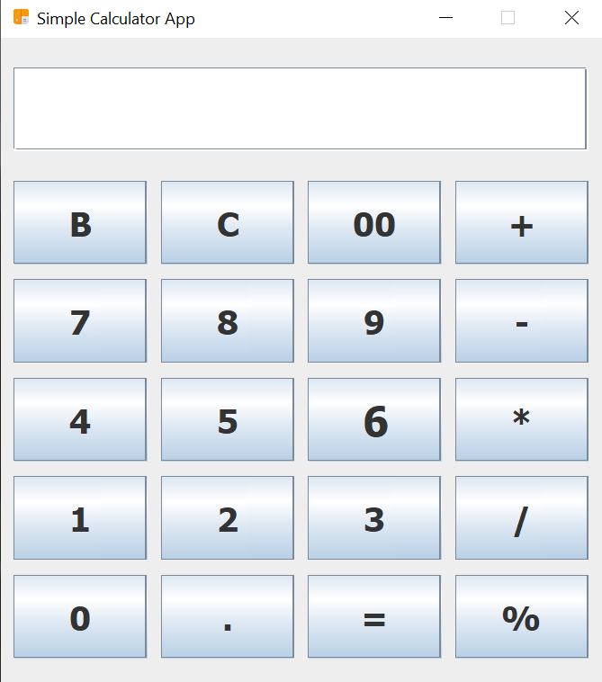 Calculator App Screenshot