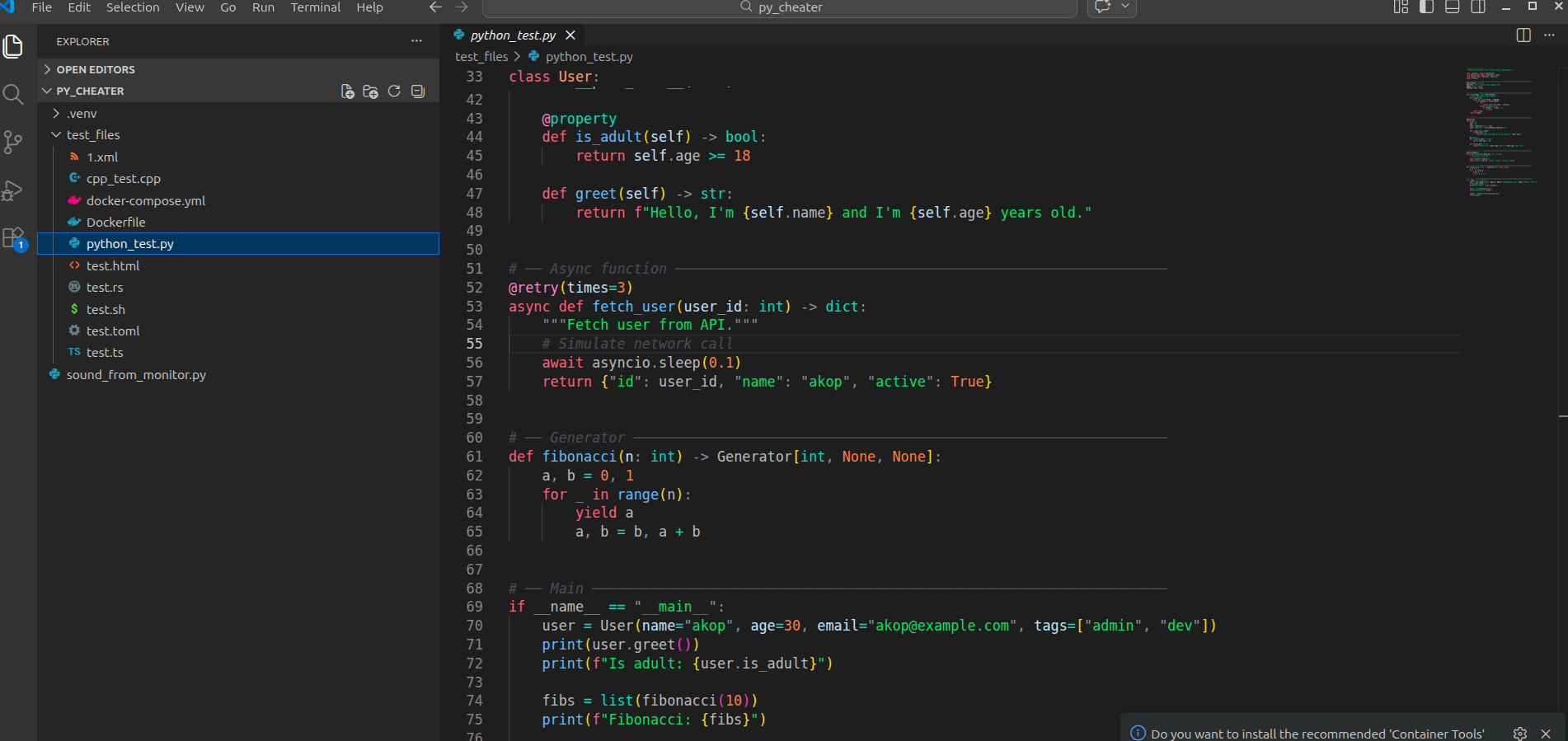 Ocean Jewelry — Python