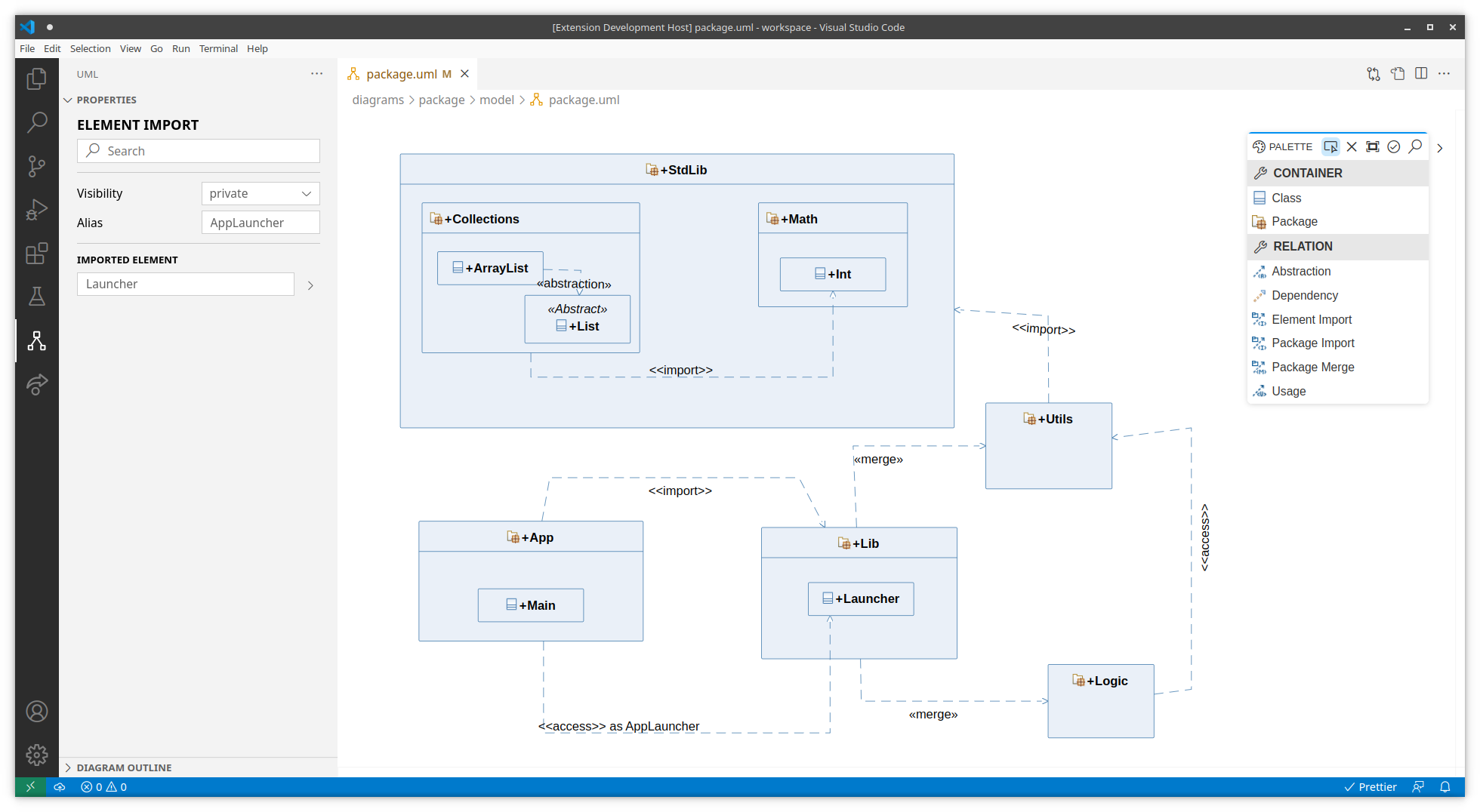 Package Diagram