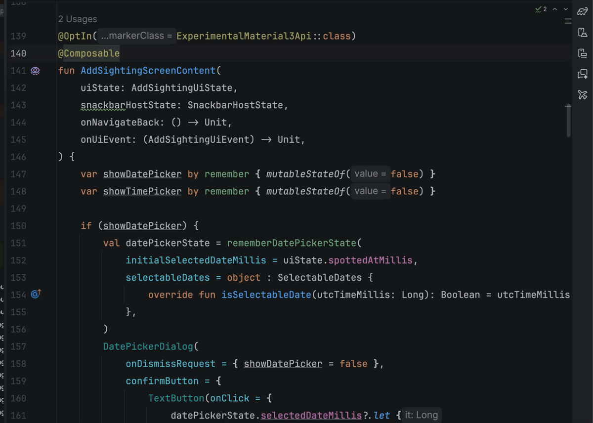 Pose generating a Compose preview at build time