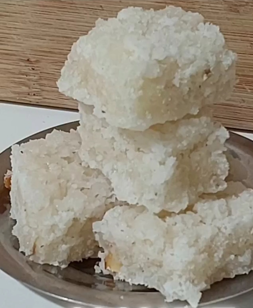 coconut burfi