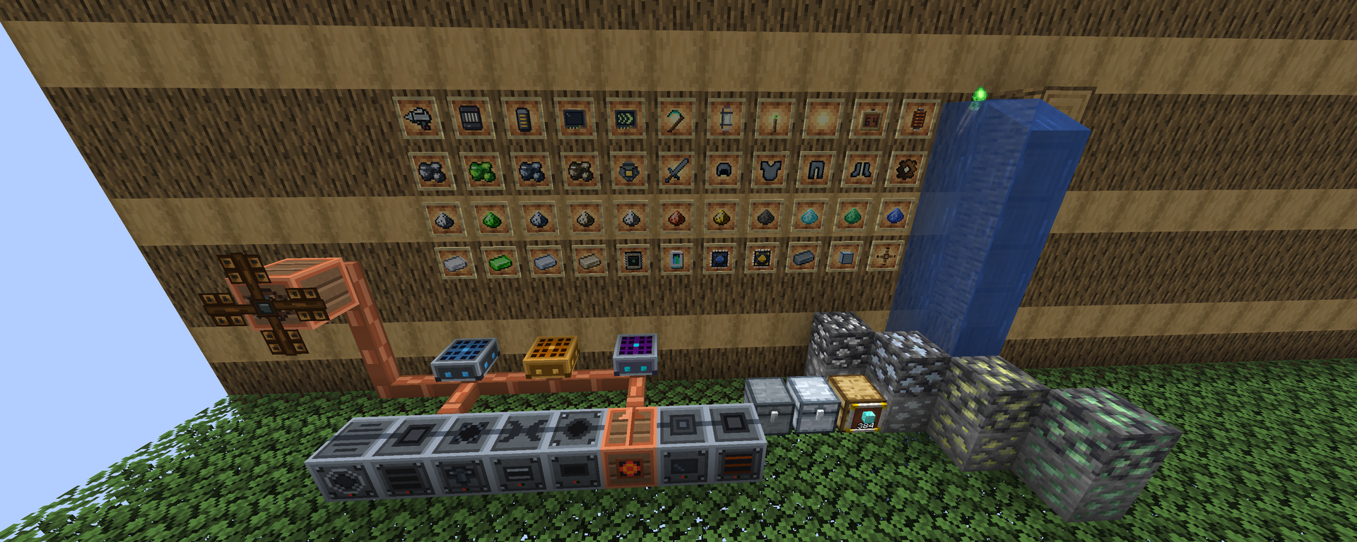 Ala Industrial — power grid: generators, machines and cables
