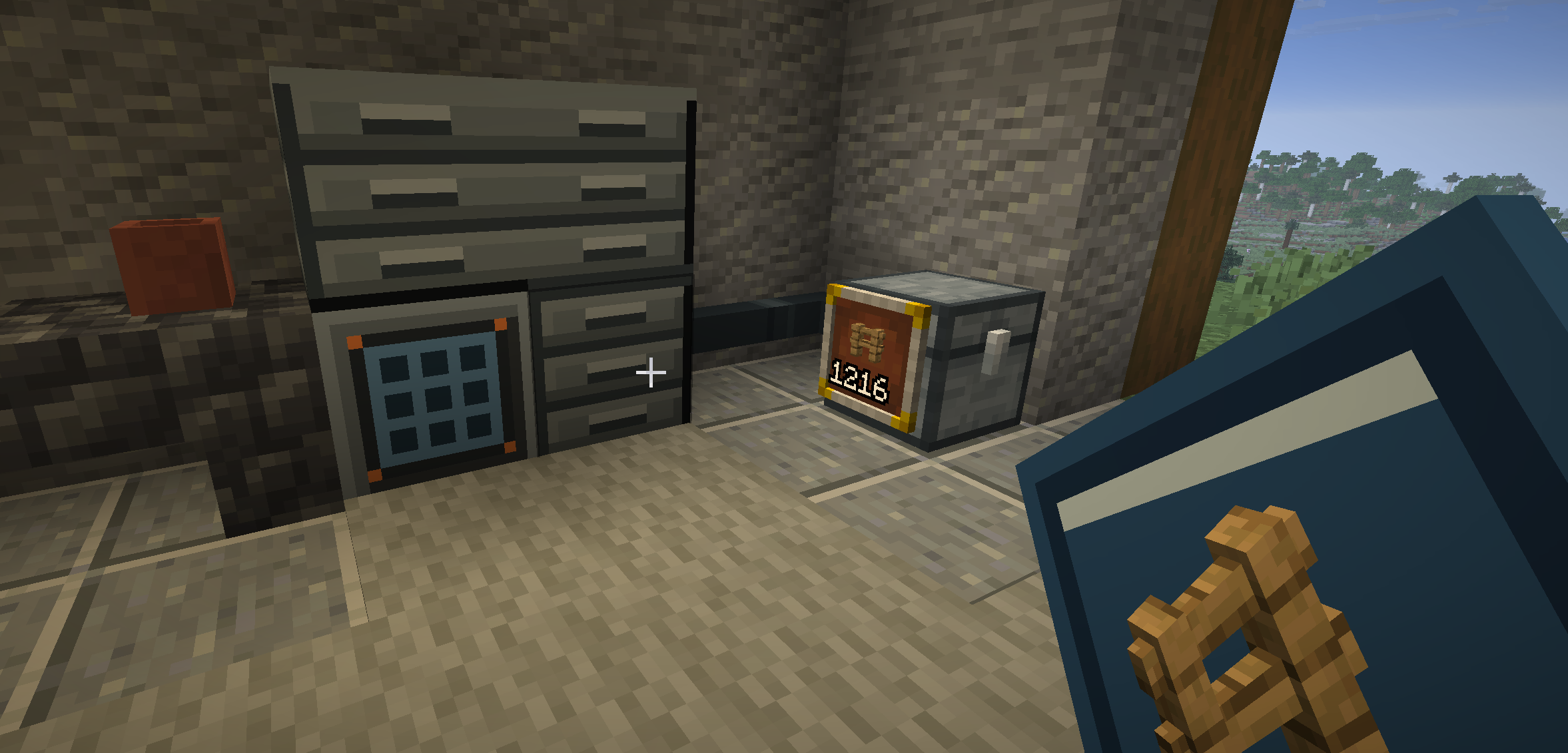 Assembler — a machine repeating a recorded crafting recipe
