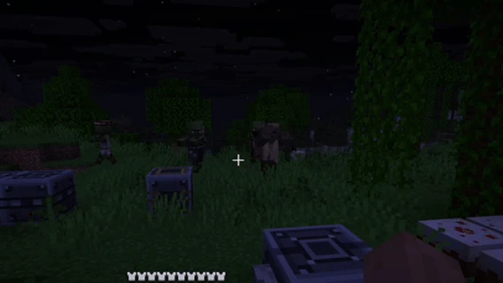 Mob Repeller keeping hostile mobs away from a base in Ala Industrial 0.1.93