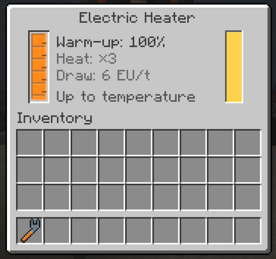 Ala Industrial 0.1.95 electric heater screen