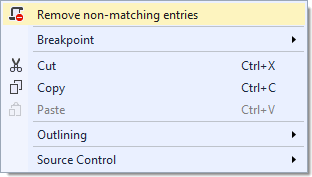 Context menu