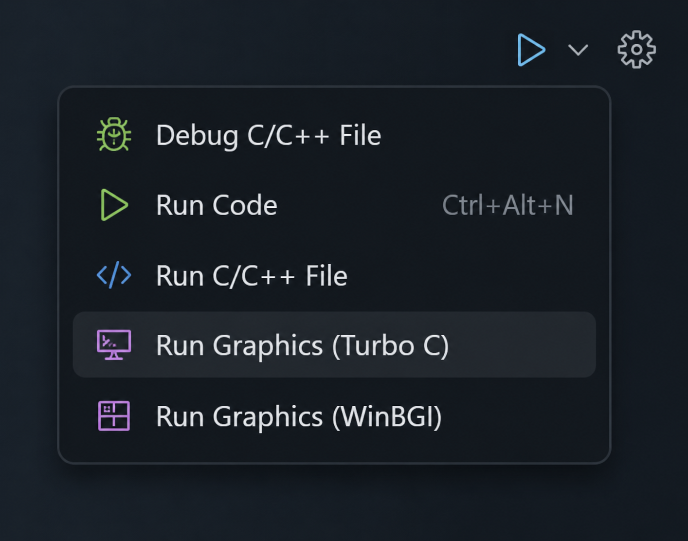 Run Options