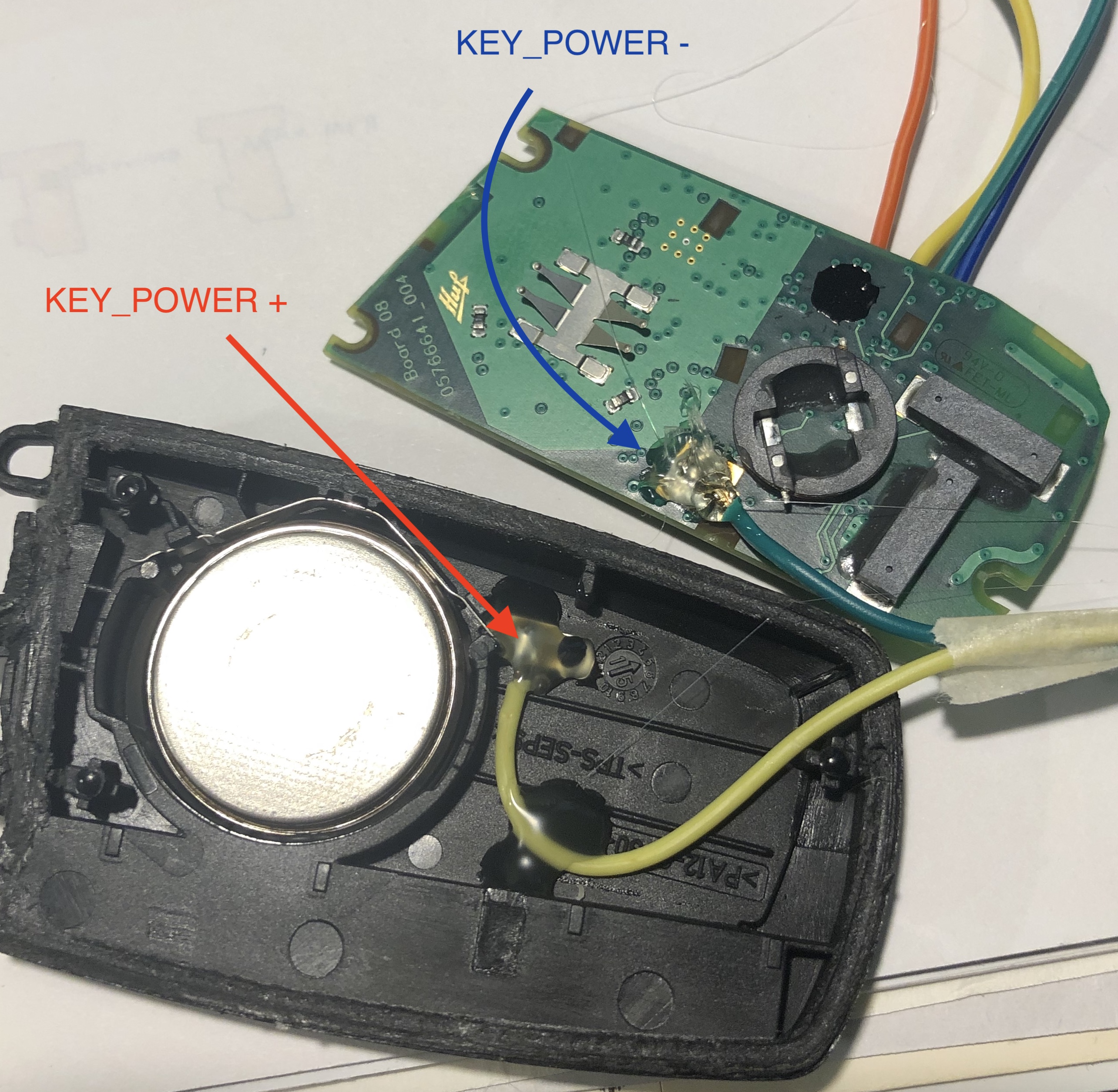 KEY_POWER wiring