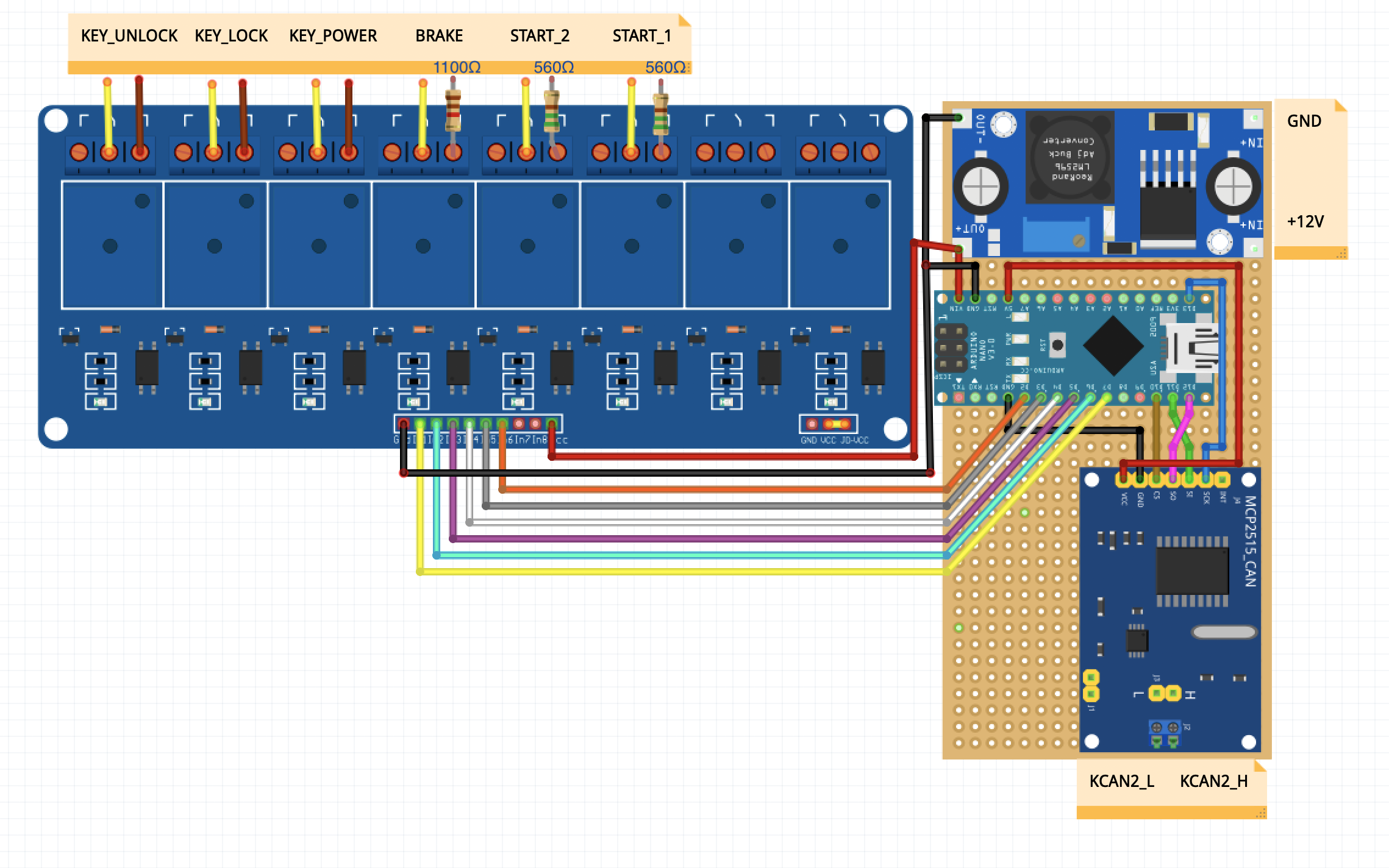 arduino wiring