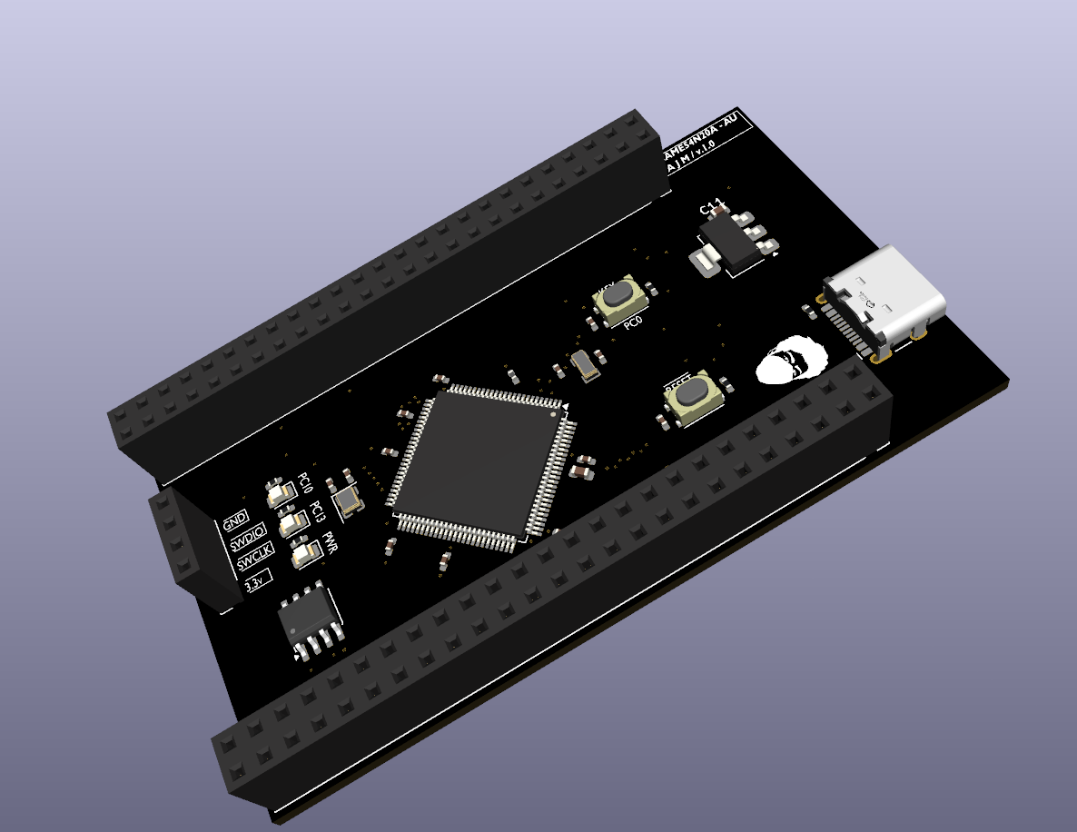 Microchip-ATSAME54-Development-Board, from the project README