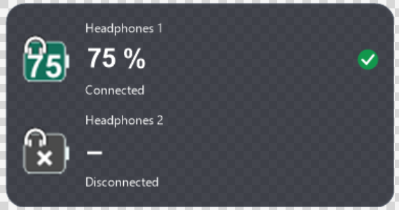 Desktop widget