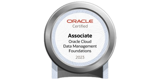 Oracle Cloud Data Management 2023 Certified Foundations Associate