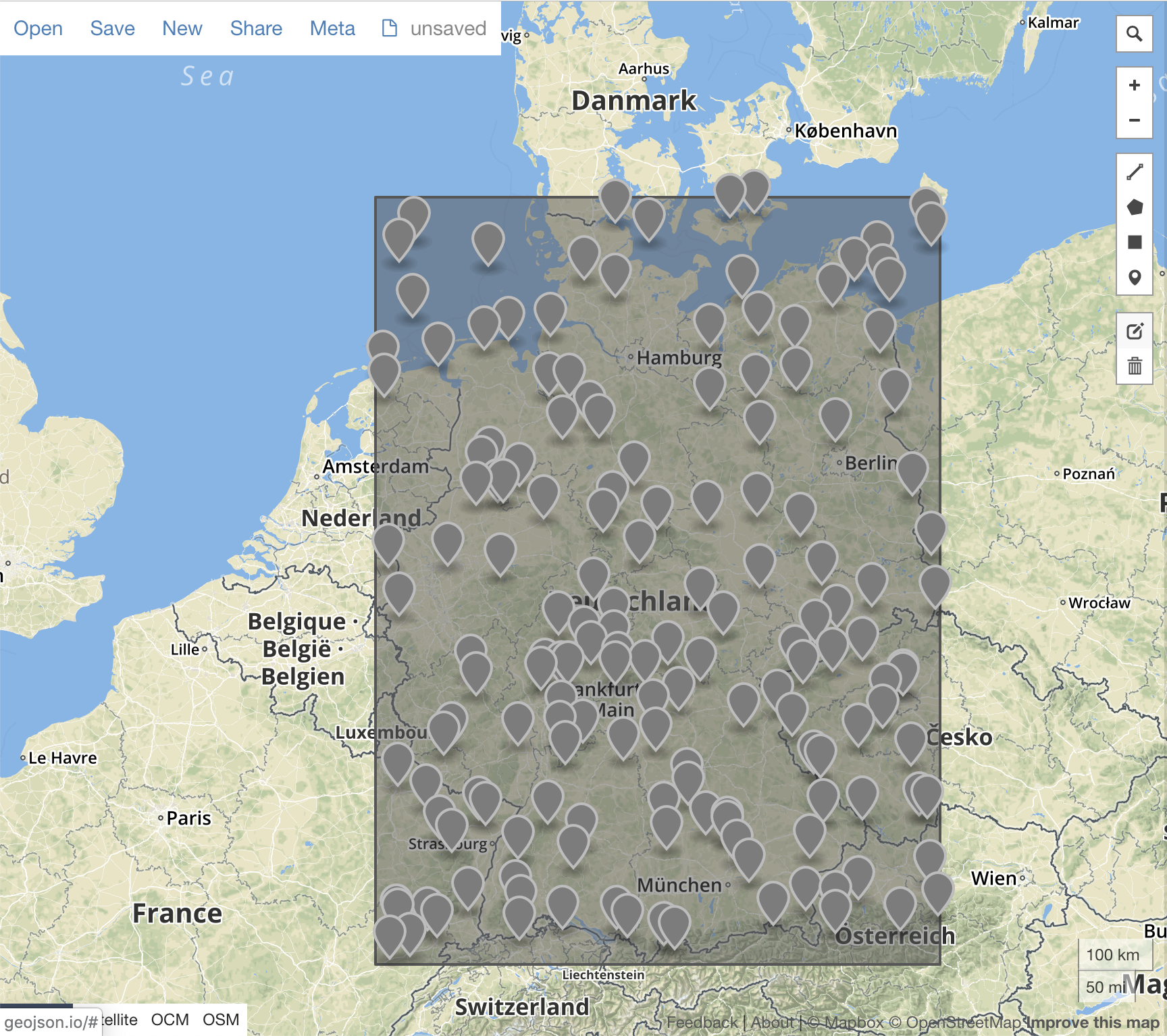 Germany Envelope Points KO