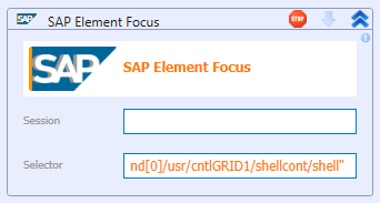 SAP Element Focus