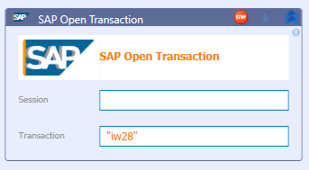 SAP Open Transaction
