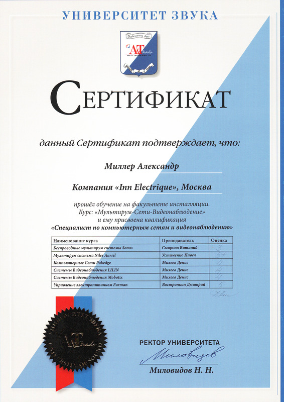 Мультирум, Сети, Видеонаблюдение