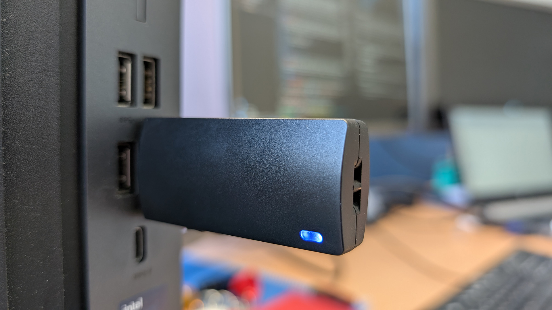 Bash Bunny plugged in a PC