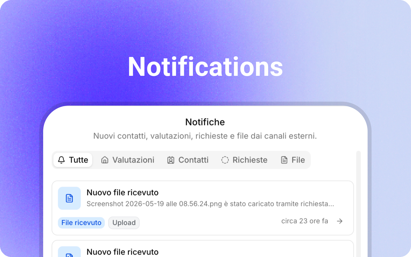 Notifications