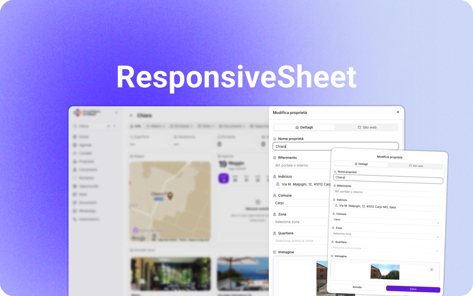 Responsive Sheet