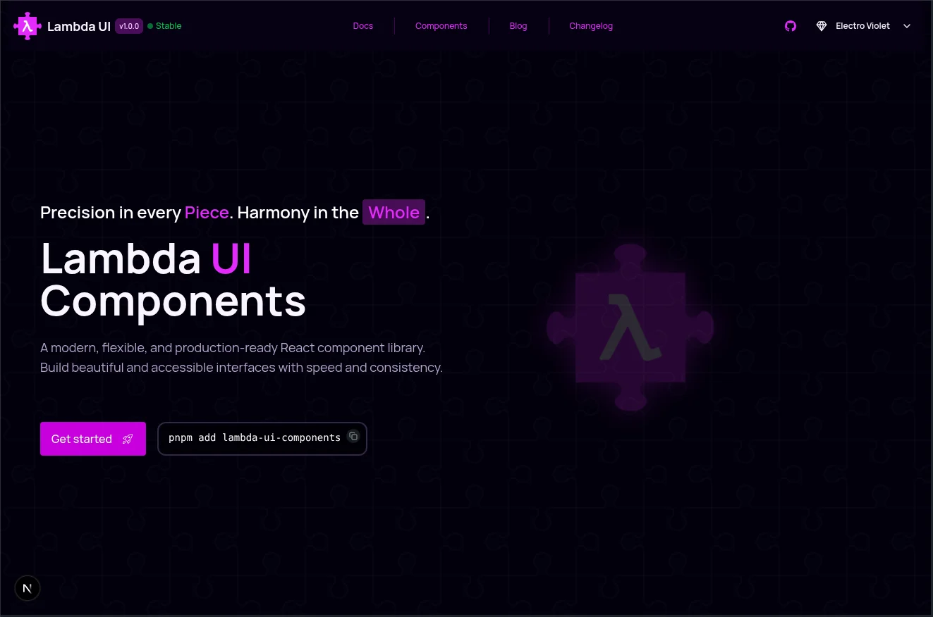 Proyecto Lambda UI Components