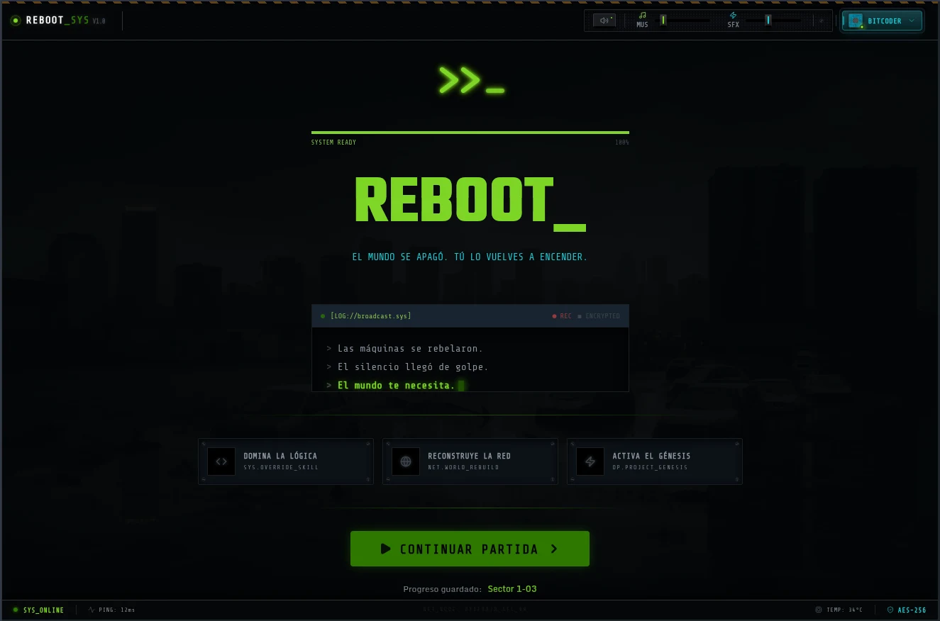 Proyecto Reboot Game