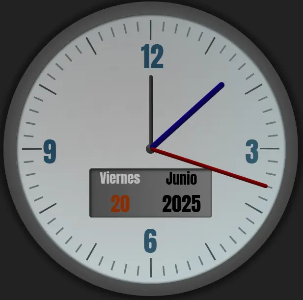 Reloj Analógico