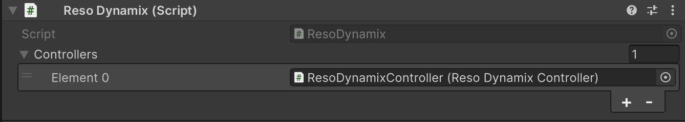 Reso Dynamix component