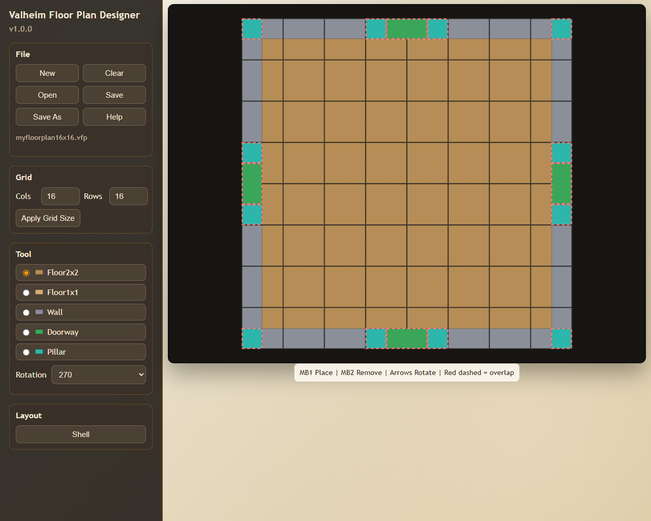 Valheim Floor Plan screenshot 8