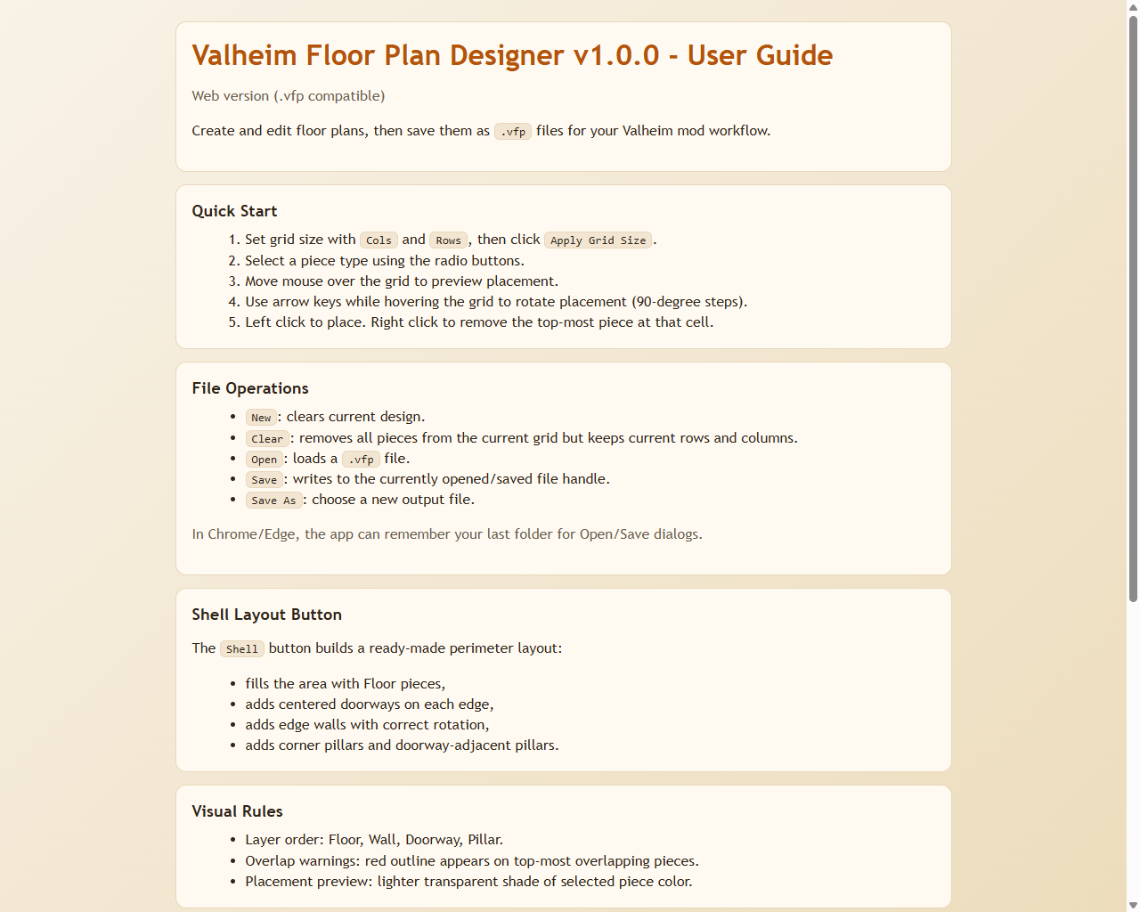Valheim Floor Plan screenshot 9