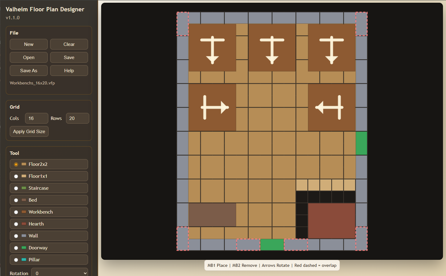 Valheim Floor Plan screenshot 2