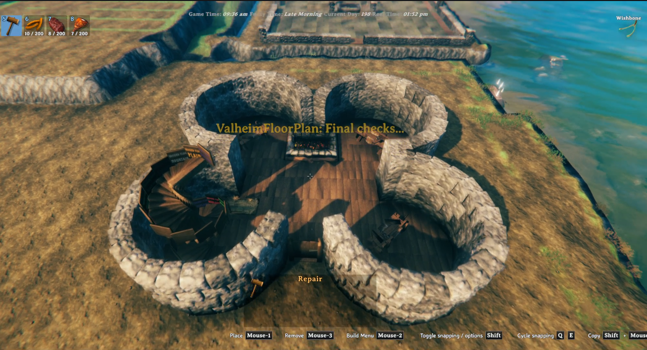 Completed shamrock build in-game