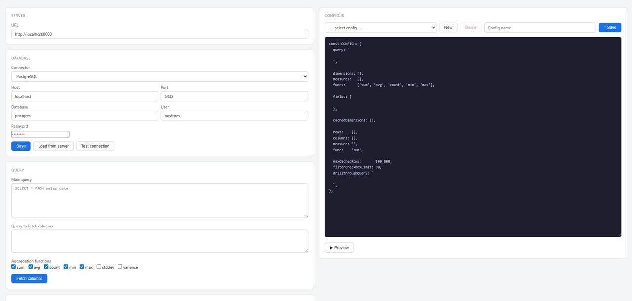 Config Editor