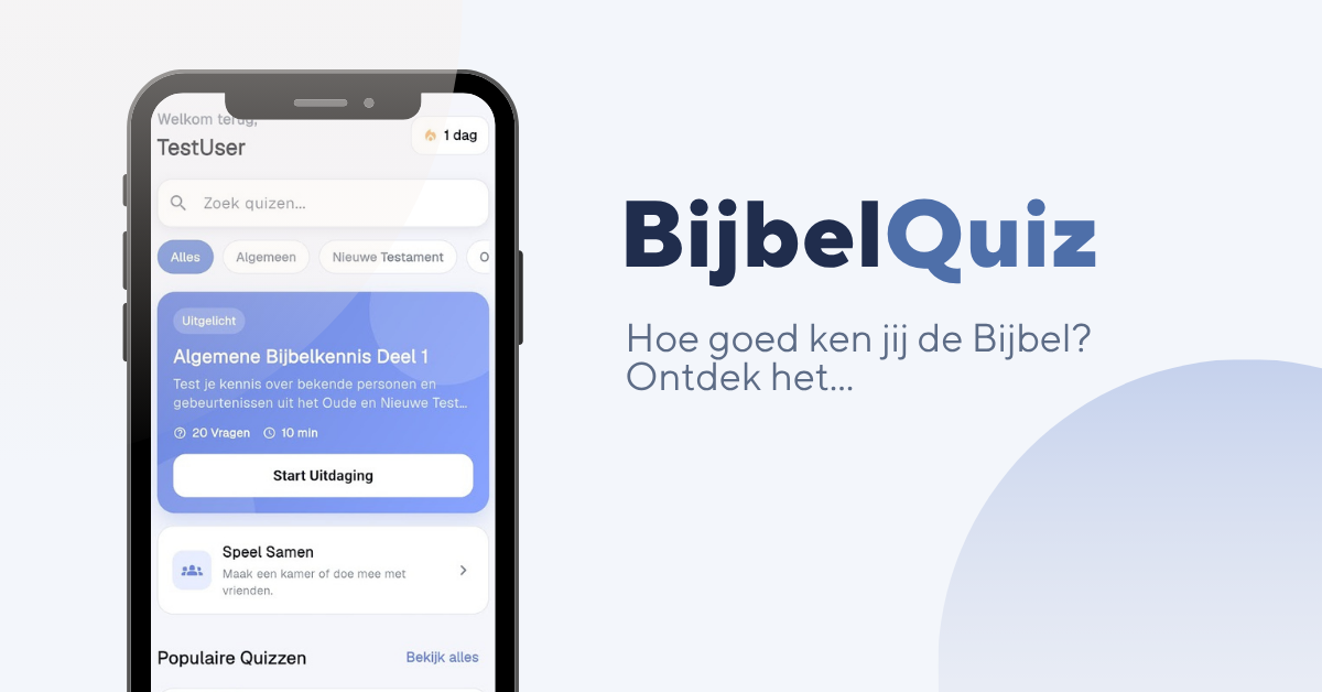 Bijbelquiz Banner