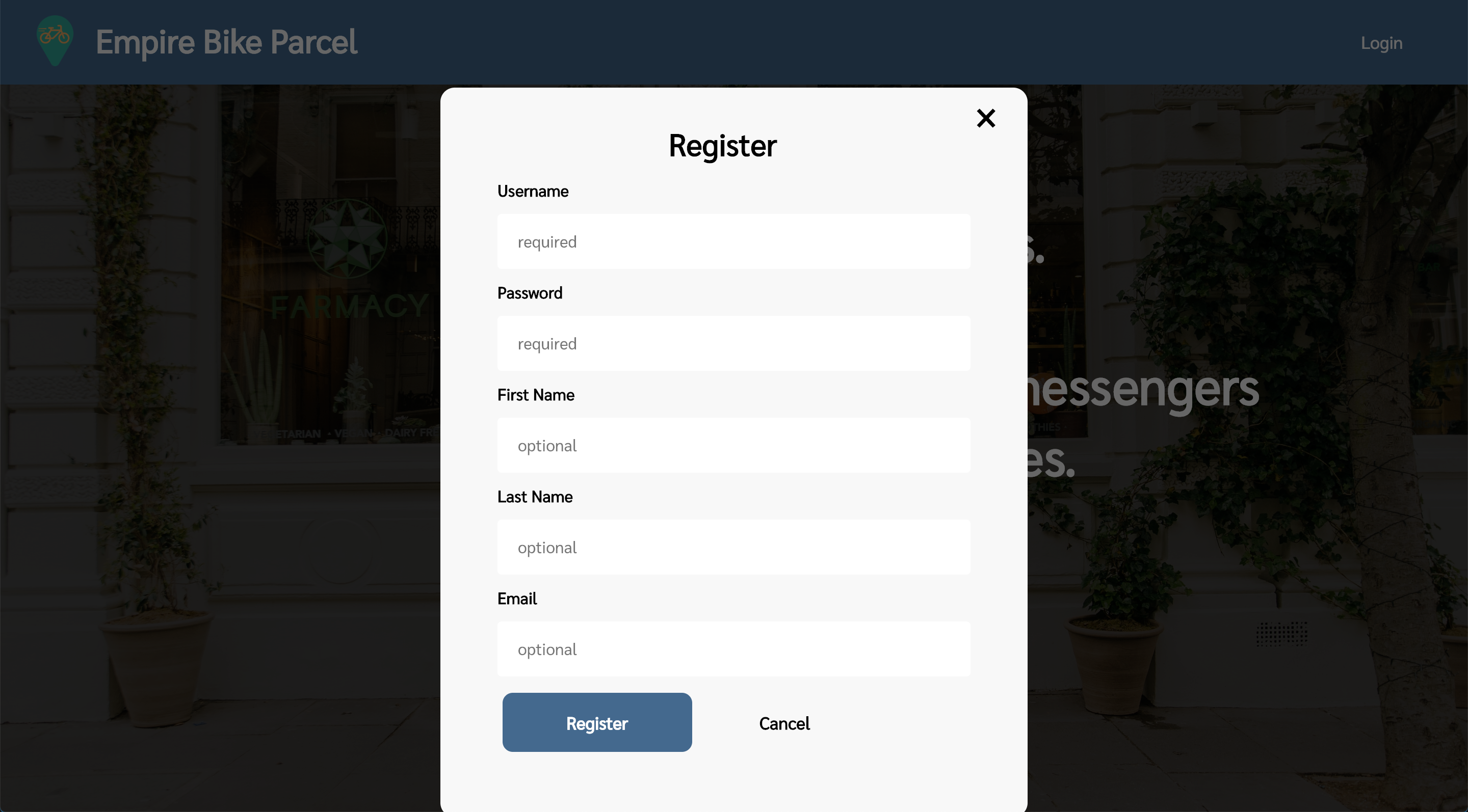 register