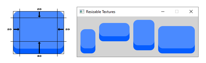 Resizable Textures Example