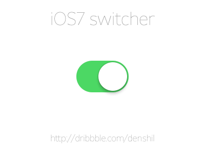switch button type iOS