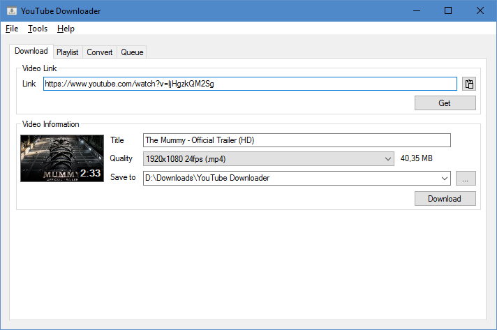 YouTube Downloader