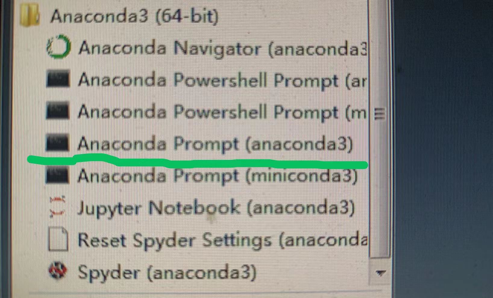 open anaconda prompt mac