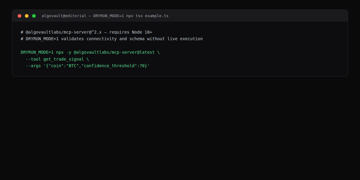 AlgoVault agent loop — Merkle proof verification step between signal fetch and execution sub-agent